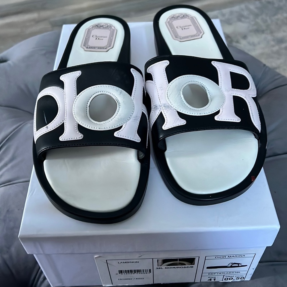 Authentic Christian Dior sandals